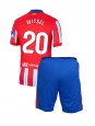 Atletico Madrid Axel Witsel #20 Domácí dres pro děti 2024-25 Krátký Rukáv (+ trenýrky)